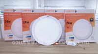 โคมดาวน์ไลท์ บางพิเศษ รุ่นอลูมิเนียม LAMPTAN LED Downlight 11" รุ่น Ultra Slim 24W หน้ากลม แสงขาว Daylight