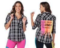 For Zumba Lovers Button Up (เสื้อคลุมแขนยาวออกกำลังกายซุมบ้า)