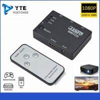 【Corner house】 Yigetohde Hdmi Splitter 3 In 1 Out Switcher 3 Poort Hub Box สวิตช์อัตโนมัติ3X1 1080P Hd 1.4 Met Sincevoor Hdtv XBOX360 PS3