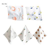 ♣✳┋ Q81A Baby Facecloth Soft Kerchief Burp Cloth High Absorb Skin Friendly Square Towel