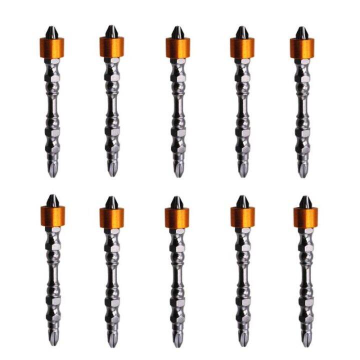 10pcs-ph2ความแข็ง65mm-double-cross-head-magnetic-electric-ไขควง-bit-phillips-สกรู-driver-พร้อม-ring