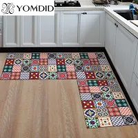 ❁☄♝ Kitchen Mat Cheaper Anti-slip Modern Area Rugs Living Room Balcony Bathroom Printed Carpet Doormat Hallway Geometric Bath Mat