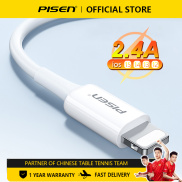Pisen Sạc Nhanh PD Cáp Sạc iPhone 2.4A Dây USB Cho IP14 Plus 13 12 Pro Max