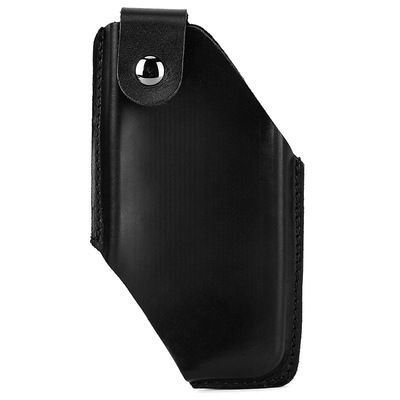For iPhone 12 11 Pro Max Case Leather Portable Outdoor Wear Belt Mobile Phone Holster Laser Engraving Text Can Be Customized