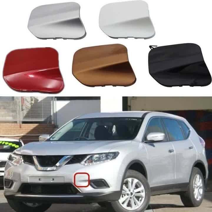 Front Bumper Tow Eye Hook Access Cover Cap For Nissan XTrail Rogue T32