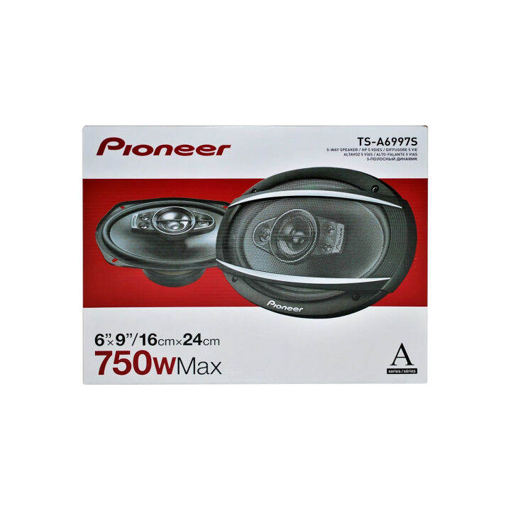 Pioneer TS A6997S 6" x 9" 750W 5-Way Super Tweeters Coaxial Speakers (A ...