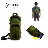 TOP☆ Bidigi PEGASUS SLINGBAG กระเป๋าสะพายหลัง สไตล์ทหารยุทธวิธี สําหรับผู้ชาย