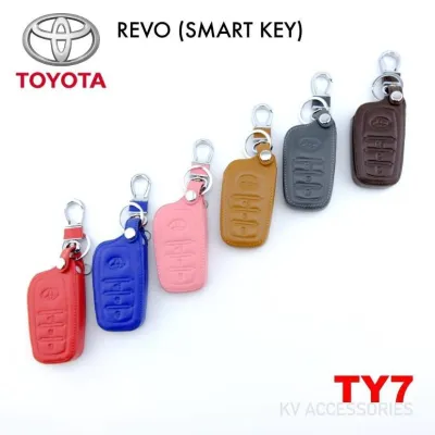 AD.ซองหนังใส่กุญแจรีโมทรถยนต์ TOYOTA รุ่น REVO ( SMART KEY ) รหัส TY 7 ระบุสีทางช่องแชทได้เลยนะครับ
