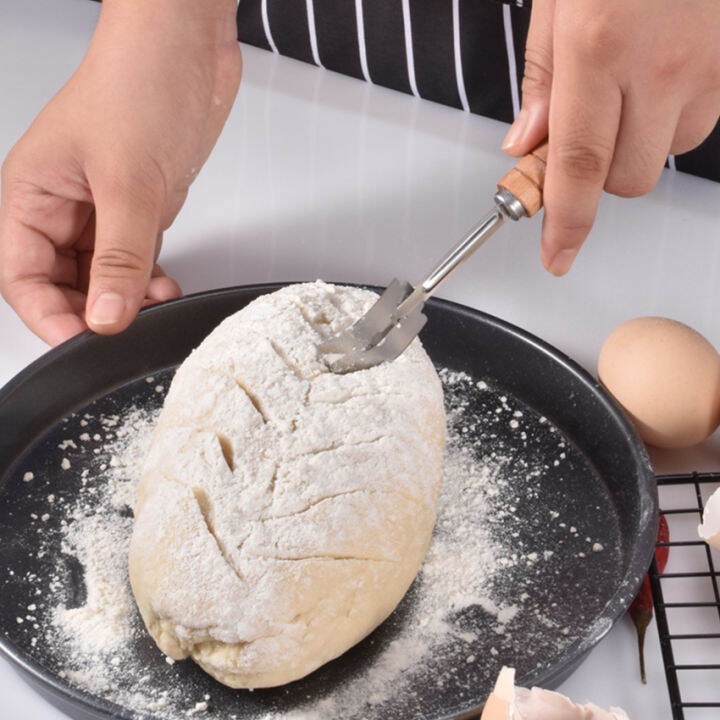 Bread Arc Curved Bakers Cutter Slashing Tool Bread Dough Scoring Blade