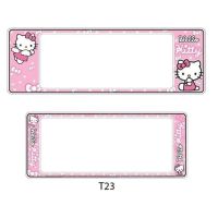 Hello Kitty กรอบป้ายทะเบียนรถยนต์กันน้ำ ลาย Kitty​23