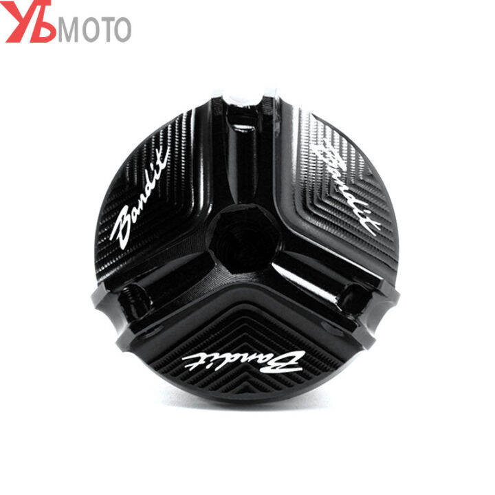 สำหรับ-suzuki-bandit-650-gsf-s650-bandit-1250-s-12001200s-อุปกรณ์เสริมรถจักรยานยนต์เบรคอ่างเก็บน้ำฝาครอบเครื่องยนต์น้ำมันหมวก