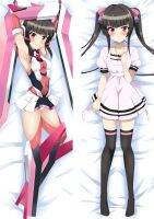 ปลอกหมอน2WT Senki Zessho Symphogear ปลอกหมอนอนิเมะเรื่อง Dakimakura สองด้านพิมพ์ลาย Kawaii สวยงามเตียงนอนคอสเพลย์