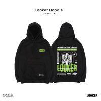 LOOKER-  Hoodies เสื้อสำลี รุ่นสกรีน ขนาดฟรีไซต์ ผ้านุ่มใส่สบาย สกรีนสีสวย คมชัด