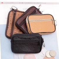 ❆♛◑ Men Small Coin Bag Casual Style Zipper Change Wallet Bag Purse small Soft Men Women Card Coin Key Holder