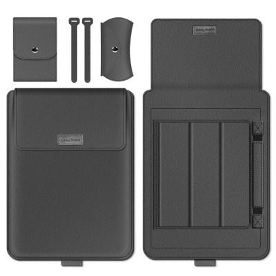เคสกระเป๋ามีปกแล็ปท็อปหนัง Pu เคสสำหรับ Macbook Air Pro 13 M2 M1 2022 2020 14 16 HP 15ฝาครอบสำหรับ Lenovo โน้ตบุ๊ค17นิ้ว