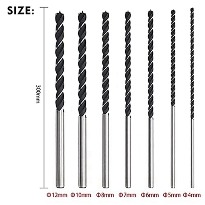 7pcs-extra-long-wood-drill-bit-set-12-inch-300mm-drill-bits-diy-woodworking-tool-spiral-drill-extra-long-drill