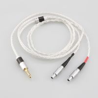 4pin XLR Balanced Male Hifi Headphone Cable 8 Core Wire OCC Pure Copper Earphone Upgrade Cable for HD800 HD800S