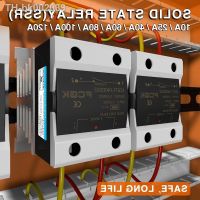 ™ 10A SSR 25A Solid State Relay 40A Output 3-32VDC 24-480VAC 220V Single Phase DC TO AC 40A Relay SSR HeatSink SSR 40DA