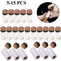 【YF】✴❀  5/10/15 Pcs Billiard Set Pool Cue Tips 12mm 13mm Stick Ferrules 5x Screw-On for Snooker