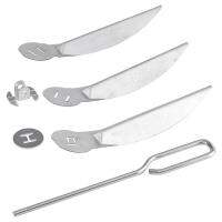 Grills One-Touch Cleaning System Kit Silver Metal for Weber 7443 90719 Charcoal Grill/Kettle Grills