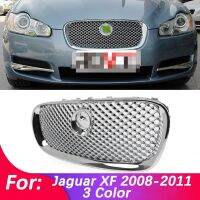 Car Accessory Front Bumper Grille Centre Panel Styling Upper Grill For Jaguar XF/X F 2008 2009 2010 2011 W/LOGO 08 09 10 11