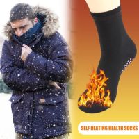 [A Like]ถุงเท้าอุ่นความร้อนด้วยตนเองทัวร์มาลีนสำหรับผู้หญิง Mem Winter Magnetic Therapy Warm Healthy Comfort