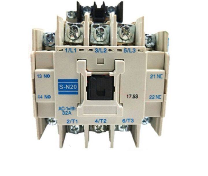 magnetic-contactor-แมคเนติก-sn20-พร้อมโอเวอร์โหลด-เลือกamp-ได้-แบรน์-bf-thn-12-mso-n20-ครบชุดพร้อมใช้งาน