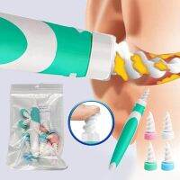 2022 Hot Ear Cleaner Tool Soft Silicone Earwax Remove Tool 16 Pcs Spiral Ear Cares Health Tool Earpick Cleaner Kit Ear Care Tool Health Accessories