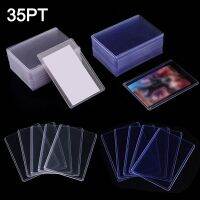 【CW】 35PT Top Loader 3X4 quot; Board Game Cards Outer Protector Trading Card Holder Sleeves for Football Basketball