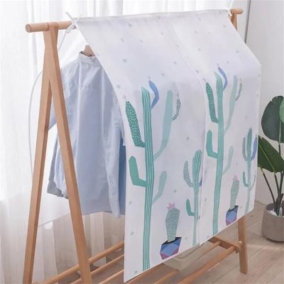 Floor-standing Coat Dustproof Cover Bags Hanging Clothes Dust Cover Towel Pocket Storage Bags Home Closet Hanging Organizers