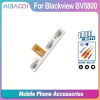 AiBaoQi ปุ่มเปิด/ปิด + ปุ่มปรับระดับเสียง FPC ขึ้น/ลงสายเคเบิลงอได้ FPC สำหรับ Blackview BV5800ชิ้นส่วนอะไหล่เปลี่ยน