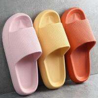 (ETX)ETXThick Platform Bathroom Home Slippers Women Fashion Soft Sole EVA Indoor Slides Woman Sandals 2023 Summer Non-slip Flip Flops