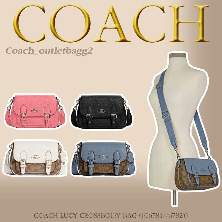 COACH LUCY CROSSBODY BAG((C6781//6782)) Lazada.co.th