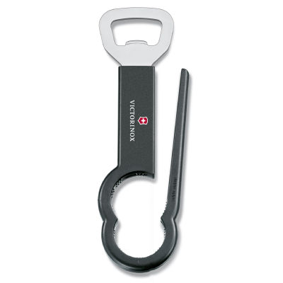 Victorinox มีดครัว/ที่เปิดขวด Kitchen Knives - PET Bottle Opener, Black (7.6912.3)