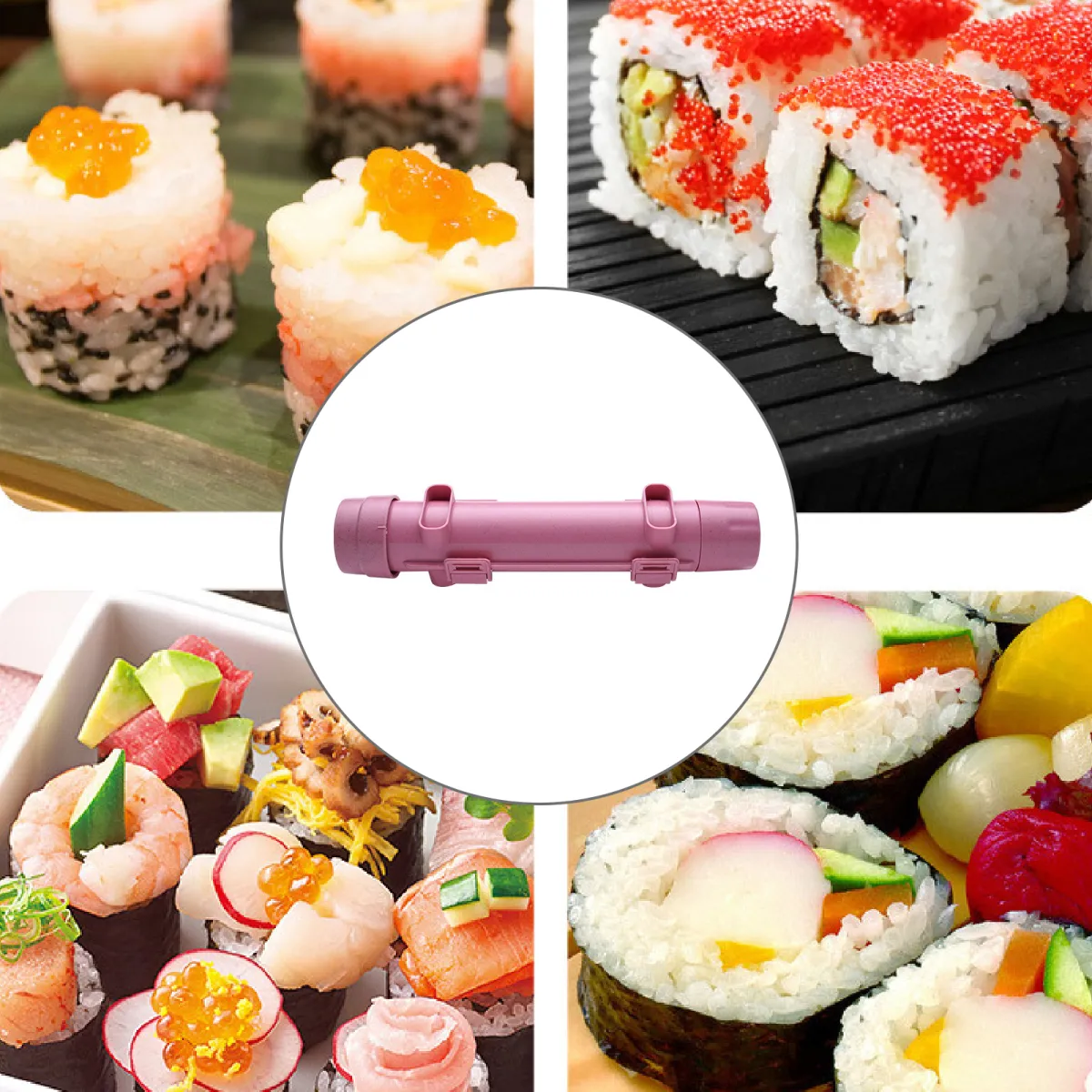 Mô Hình Sushi, Khuôn Cuộn Sushi Nâng Cấp Bằng Nhựa Cấp Thực Phẩm ...