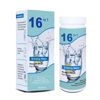 ชุดทดสอบน้ำสำหรับน้ำดื่ม50แถบ16 In 1 Well-And Drinking Water Test Kits Water Test Strips Drop Shipping