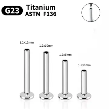 Astm f136 titanium body on sale jewelry