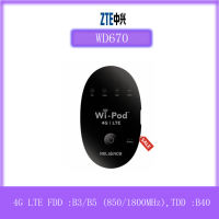 Unlocked ZTE WD670 Router Hotspot 4G LTE 8501800 2300 MHZ Unlocked GSM Up to 31 WiFi Users PK E5573