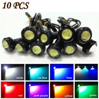 New 10PCS / Pack 18 MM Car Eagle Eye DRL Led Daytime Running Lights LED 12V Backup Reversing Parking Signal Automobiles Lamps