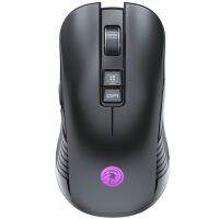 FMOUSE M601เมาส์ไร้สาย Type-C บลูทูธ2.4G เมาส์ RGB แบบชาร์จไฟได้3ระดับ DPI เมาส์โหมดคู่สำหรับเล่นเกม