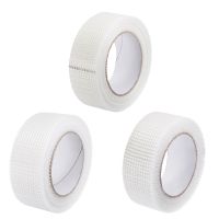 1pc 25m/30m Strong Glass Fiber Tape Mesh Fiber Tape Self-Adhesive Drywall Repair Fabric Fiberglass Adhesive Tape for Wall Cracks Adhesives  Tape