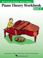 หนังสือเปียโน Hal Leonard Student Piano Library Theory Book 4