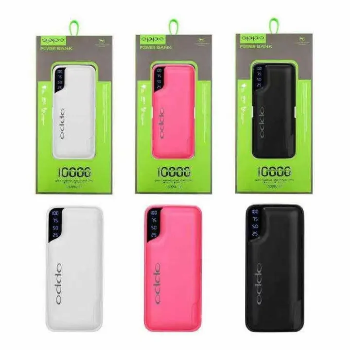OPPO 10,000maH with LED Indicator Powerbank. Lazada PH