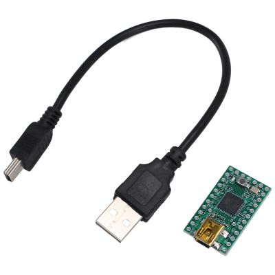 Teensy 2.0 USB AVR ATMEGA32U4 Development Board U Disk Experiment Board with Data Cable for Arduino