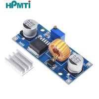 5A XL4015 DC-DC 4-38V to 1.25-36V 24V 12V 9V 5V Step Down Adjustable Power Supply Module LED Lithium Charger With Heat Sink Electrical Circuitry Parts