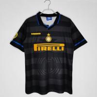 2022 2023 ล่าสุด เสื้อกีฬาแขนสั้น ลายทีมชาติฟุตบอล Inter II 1997/98 Inter II AAA สไตล์วินเทจ ไซซ์ S-XXL