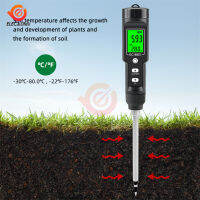 Ectemp Soil Tester 0.00-10.00 MScm Hand Digital Garden Meter Soil Tester เครื่องมือกระถางต้นไม้สวนการเกษตรแบตเตอรี่