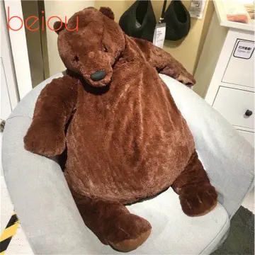 40/60/80/100cm Brown Bear Youengels Kuge DJUNGELSKOG BEAR Birthday Gift for  Girl Ikea Same Style Toys for Kids