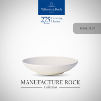 Villeroy &amp; Boch - Manufacture Rock Blanc จานก้นลึกพอร์ซเลน สีขาว 24 ซม. - วิลเลรอย แอนด์ บอค