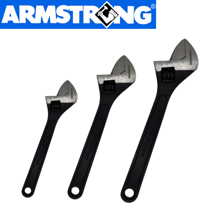 ARMSTRONG ADJUSTABLE WRENCH 8" 10" 12" Lazada PH